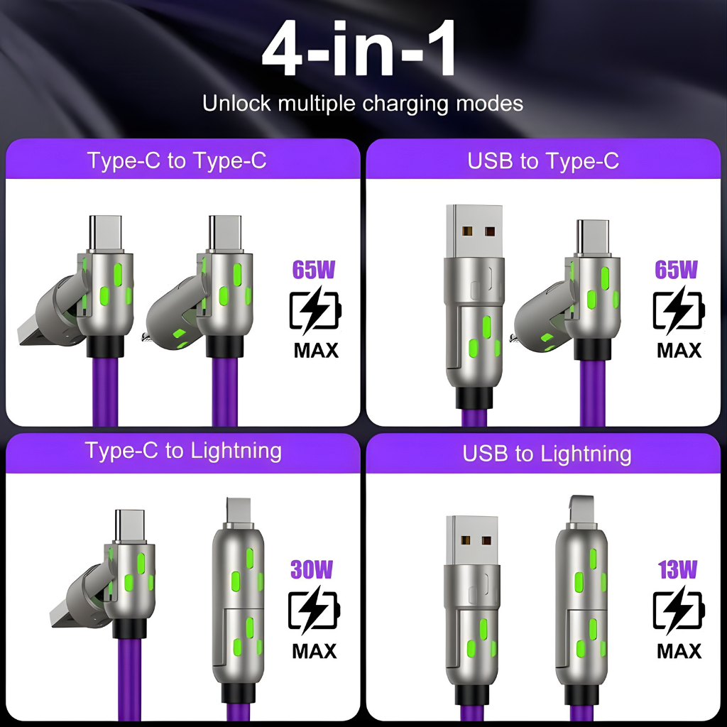 4-in-1 Smart Cable